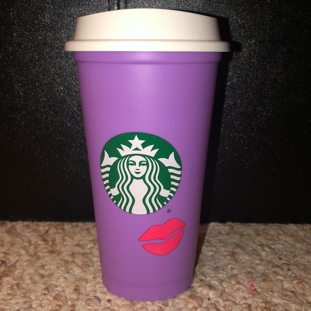 💜Reusable 16oz Valentines Day Cup💜